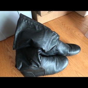 Black boots